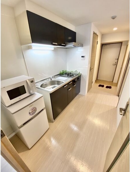 キッチン　2口コンロ付き