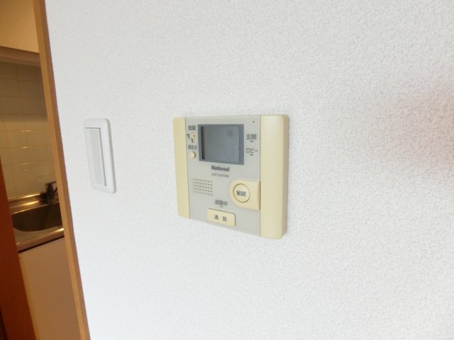 セキュリティ　オートロックはここから解錠できます。