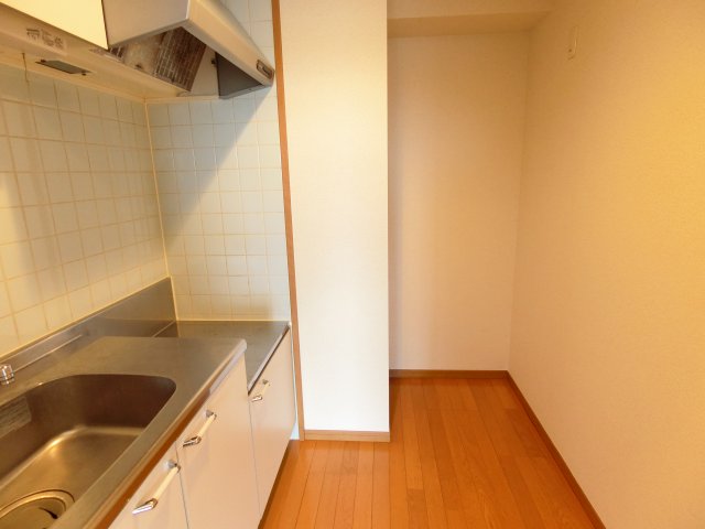 その他部屋・スペース　シンクの後ろには冷蔵庫や食器棚が置けます。
