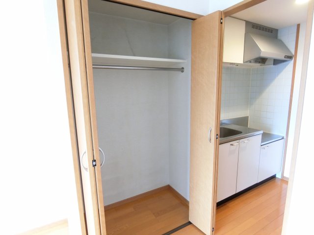 収納　ＬＤＫにもクローゼット付き。