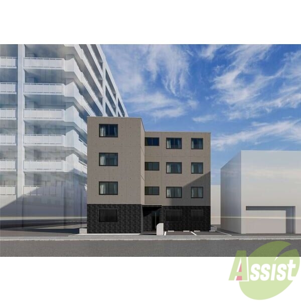 建物外観　外観予想パース　「ＣＩＴＹ　ＲＥＳＩＤＥＮＣＥ月寒中央」