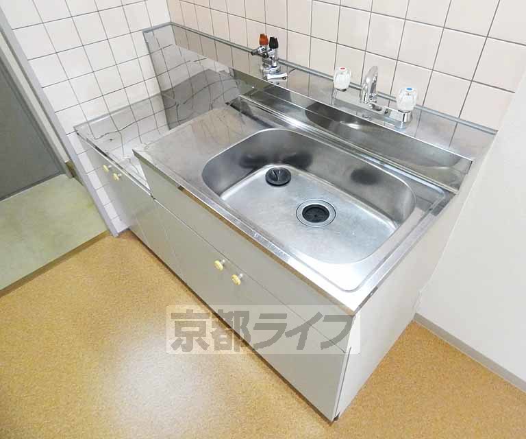 キッチン　ガスコンロ設置可