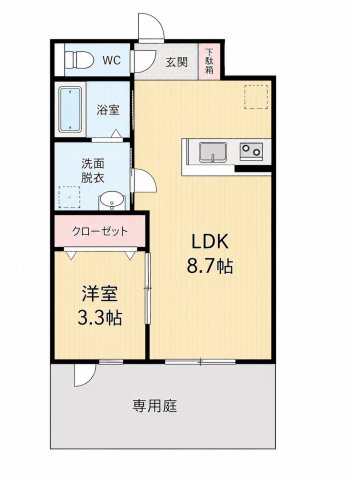 スペリオーレ二日市の間取り写真