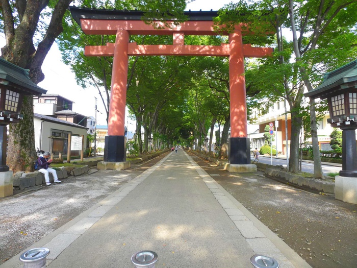 公園　氷川参道（公園）まで565m