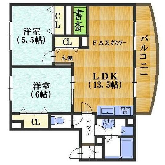 辻マンションの間取り写真