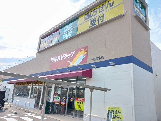ドラックストア　ツルハドラッグ一宮森本店（ドラッグストア）まで313m