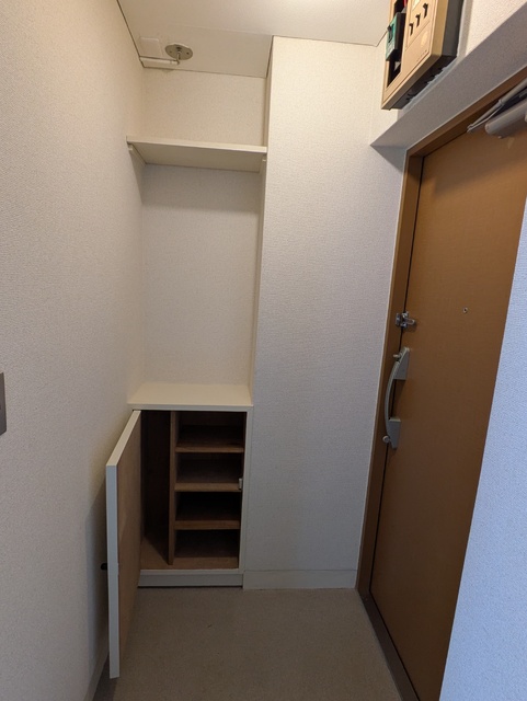 玄関　※クリーニング前のお写真です。