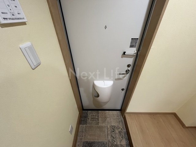 アズール ブルーの玄関写真