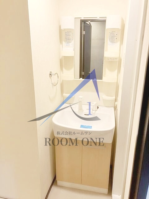 洗面設備　洗面台です。
