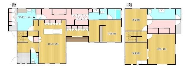 幸3丁目戸建ての間取り写真