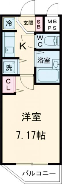 ガリシア江古田の間取り写真
