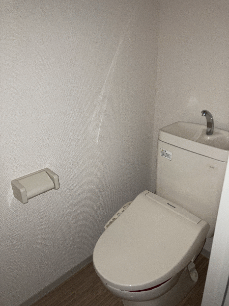 ドミール富田のトイレ写真