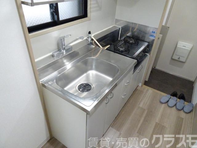 キッチン　２口コンロ付き♪