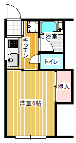 アーバン東伏見の間取り