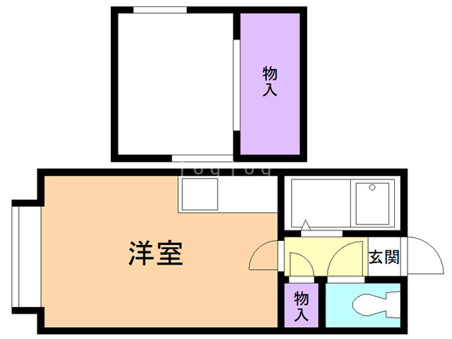 アスティオン２４３の間取り