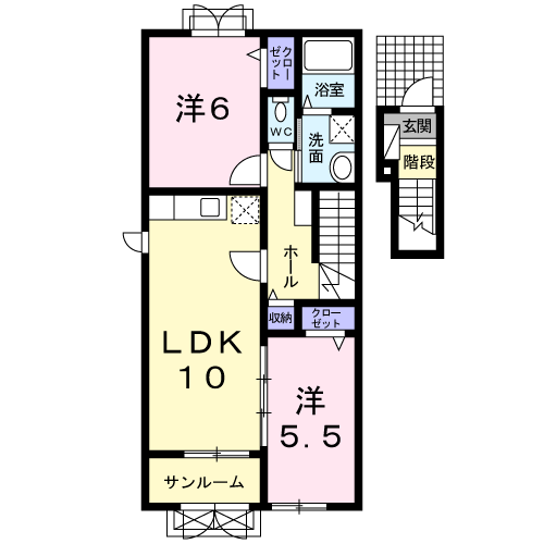 メビウスの間取り