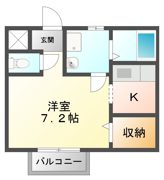 サンボナールの間取り