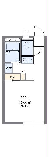 レオパレスＰＲＥＭＩＥＲの間取り