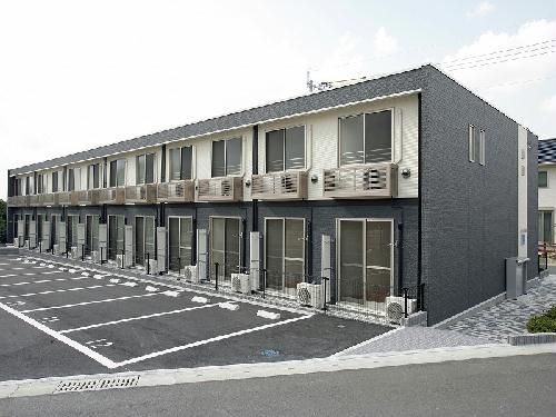 糟屋郡粕屋町駕与丁のアパートの建物外観