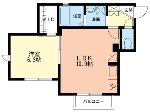 足柄上郡開成町吉田島のアパートの間取り