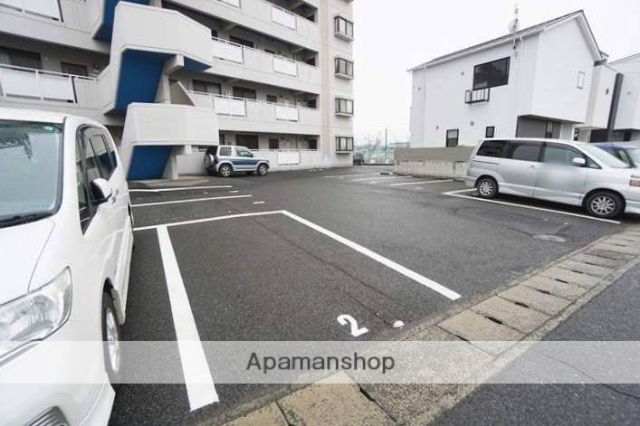 駐車場　眺望