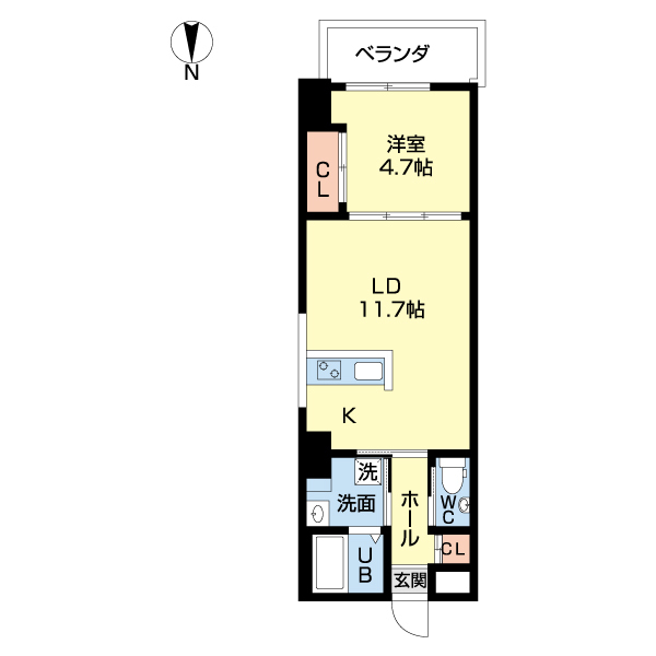 Ｃａｓａ　Ｅｂａｎｉｓｔａの間取り