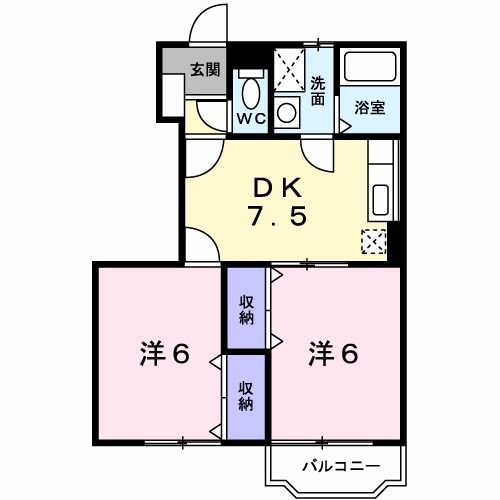 メルクマールＳＸ　Iの間取り