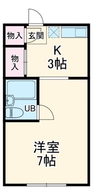 コーポ雅IIの間取り