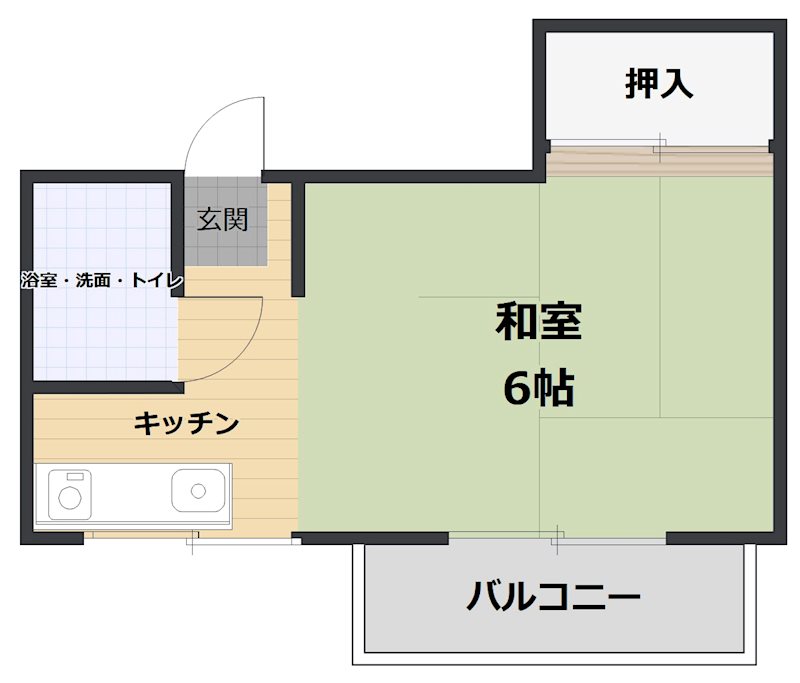 コーポ伊藤の間取り