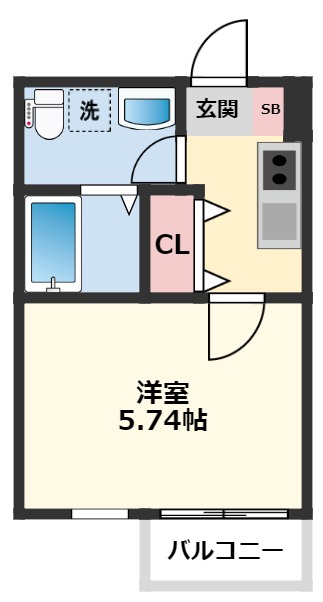 ラフィーナー東船橋の間取り