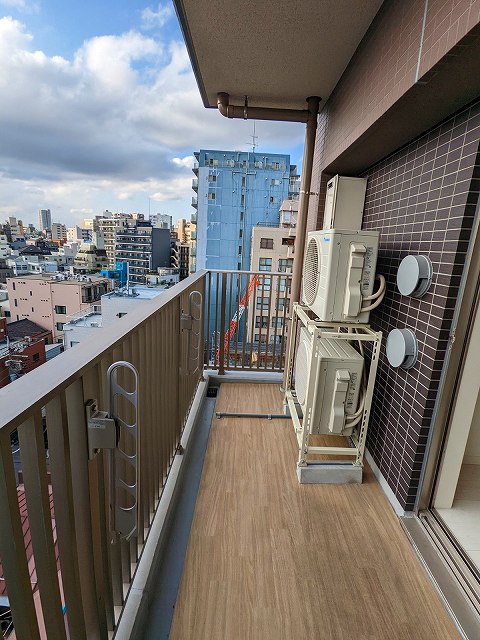 バルコニー　日当り良好です