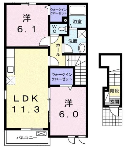 トォリ セッテの間取り