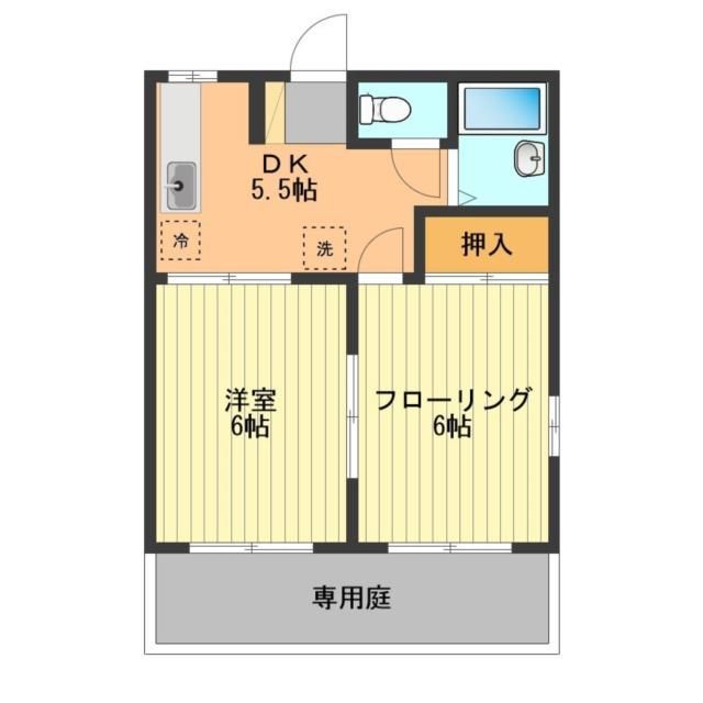 ドエル熊川の間取り