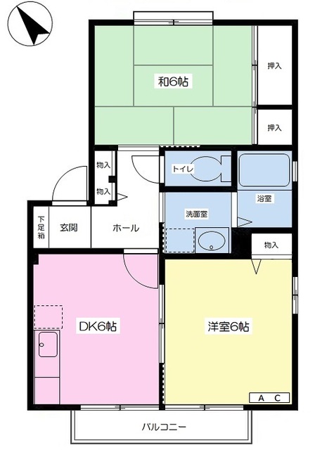 イーストウィングの間取り