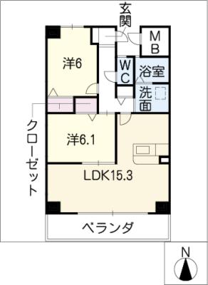 ラリーヒルズの間取り