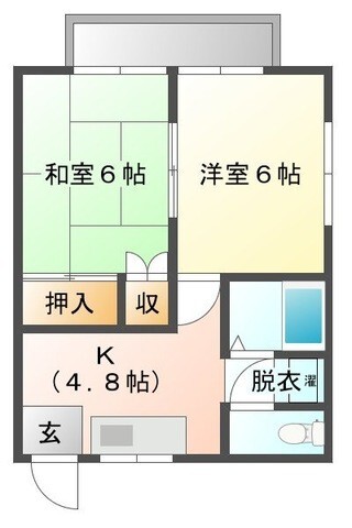 コンフォート・ビラの間取り