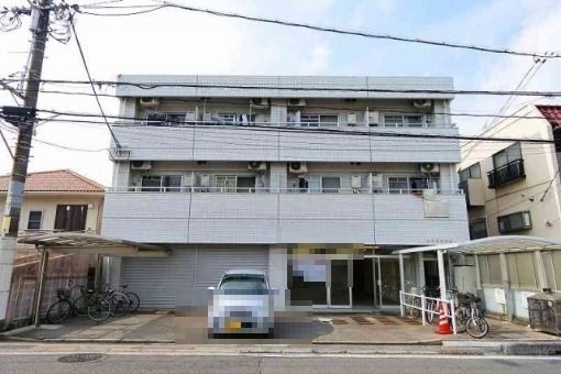 広島市南区宇品御幸のマンションの建物外観