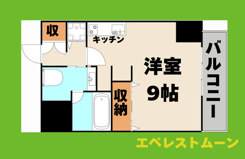 名古屋市熱田区一番のマンションの間取り