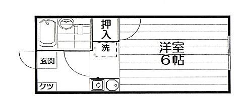 アビタシオン下井草の間取り写真