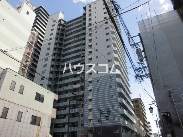 静岡市葵区七間町のマンションの建物外観