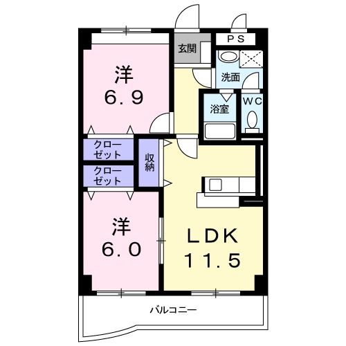 エルキュールの間取り