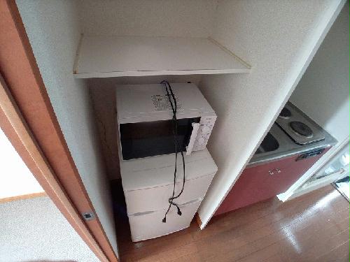 その他設備　冷蔵庫、電子レンジ