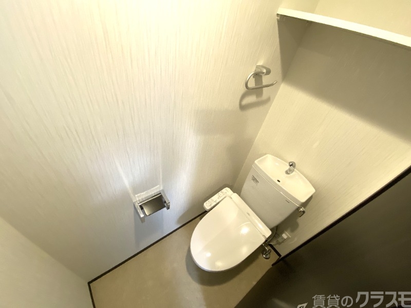 トイレ　冬も安心温水洗浄便座