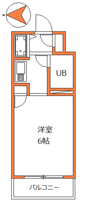 豊島区高田のマンションの間取り