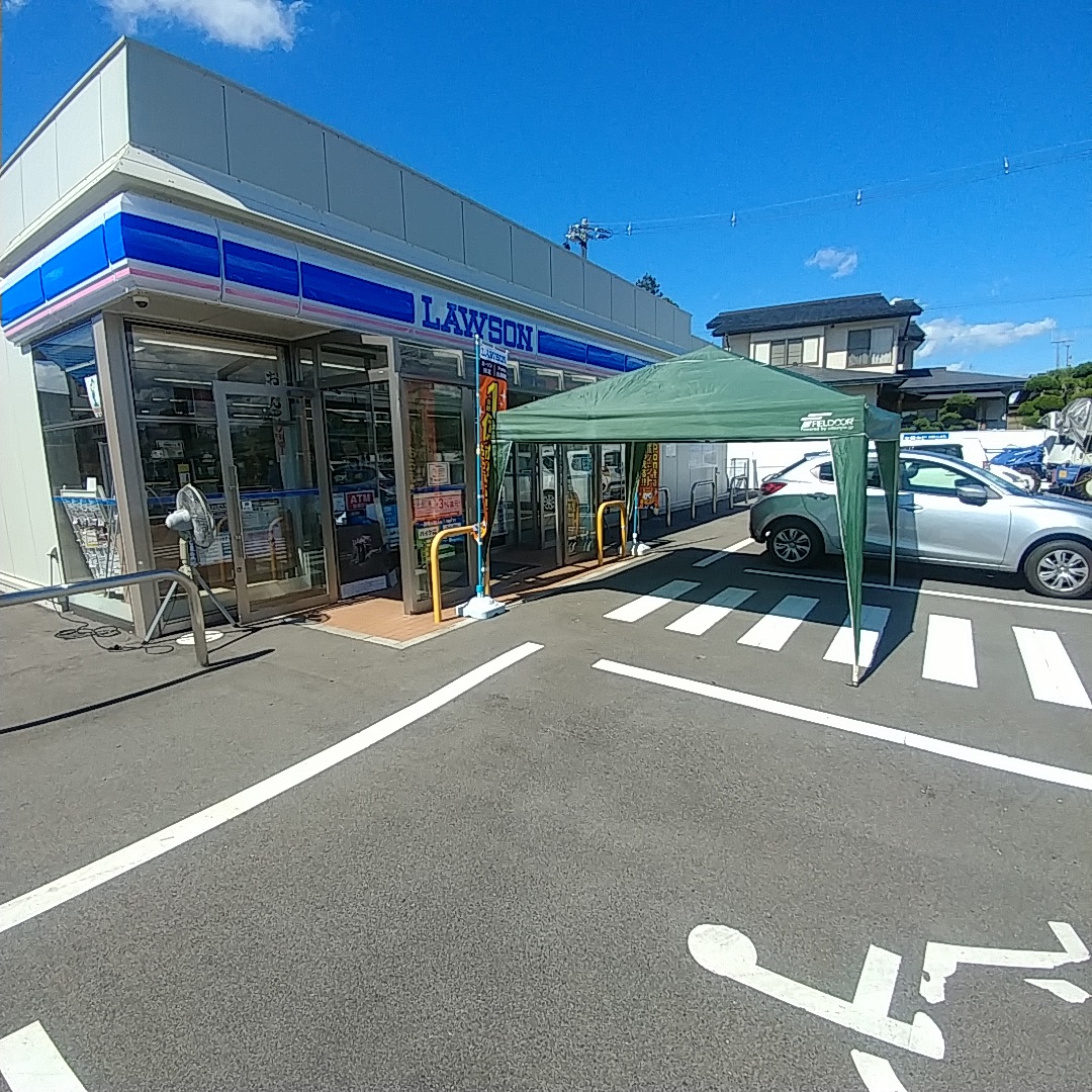 コンビニ　ローソン中山町長崎店（コンビニ）まで572m