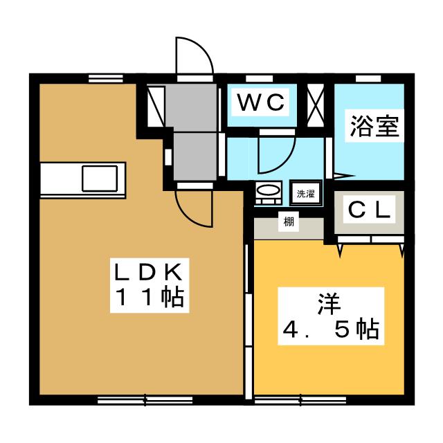 メゾンＩＴＯの間取り