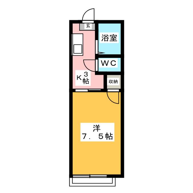 ファーストメゾン江戸橋の間取り