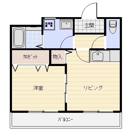 Ｍアイランドの間取り