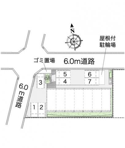 【レオネクストフォーエバー２１の駐車場】