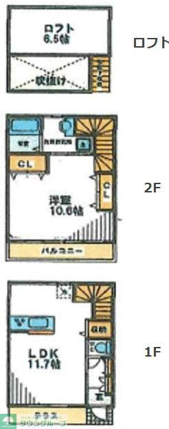 ガーデンハウスＳＫIVの間取り